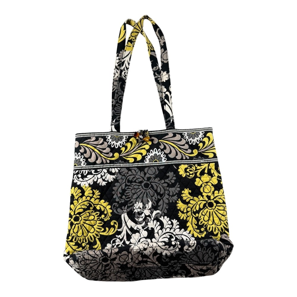 Vera Bradley Quilted Floral Classic Shoulder Tote Bag Baroque